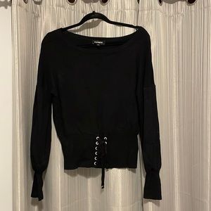 Express sweater black, new